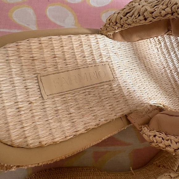 FARM Rio Raffia Platform Sandal - Picture 9 of 14